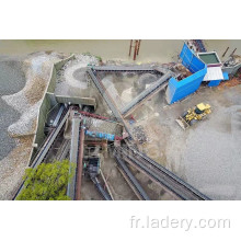 Installation de lavage de charbon de sable de construction de machine à laver de seau